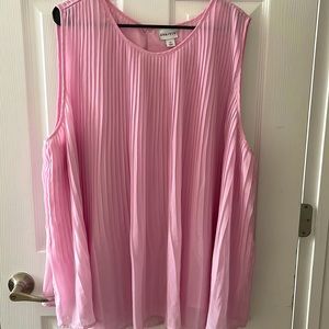 Plus Size Business Casual Pleated Top